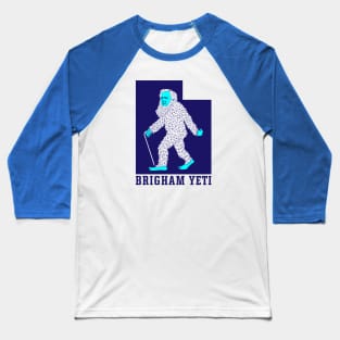 Brigham Yeti in Utah Baseball T-Shirt